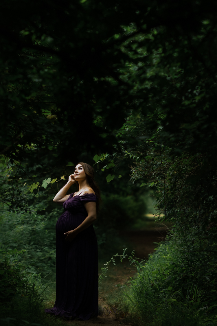 I was thrilled when Michelle from Pink Comb Studio reached out for her maternity photos. Following COVID-19 rule, keeping social distance I photographed Michelle and her two beautiful girls at Watchung Mountain NJ. With overcast weather three trees and grass showed such a rich deep green colors. I love bold rich colors in my photos as much as I love sunset golden hour. Michelle was just glowing and looked so beautiful. Was so happy to have such a beautiful mama in front of my camera before Michelle becomes mama of three girls. I can not wait to see her new baby girl and see her family grow. Michelle Surgent’s maternity session captured by Karis from heykaris.